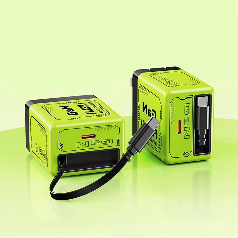 🔥W&O 2-in-1 GaN Compatible with 120W Fast Charger - Image 8